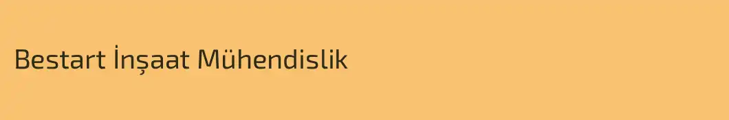 Bestart İnşaat Mühendislik